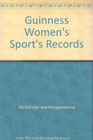 Cover of Guinness Book of Women's Sports Records