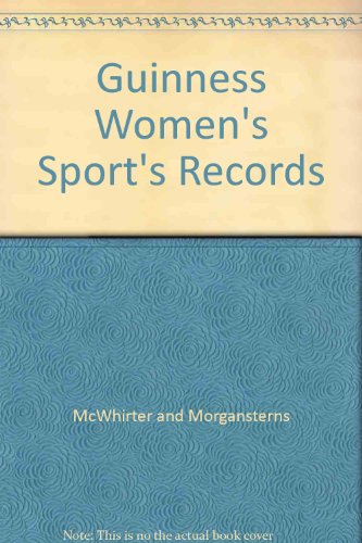 Book cover for Guinness Book of Women's Sports Records