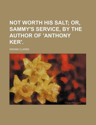 Book cover for Not Worth His Salt