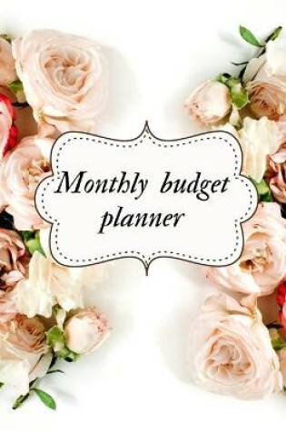 Cover of Monthly Budget Planner