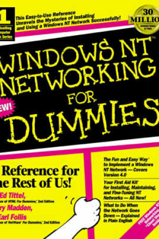 Cover of Windows NT Networking For Dummies