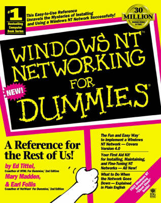 Book cover for Windows NT Networking For Dummies