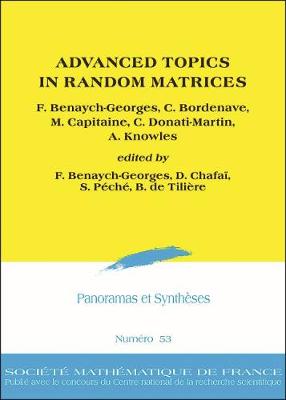 Cover of Advanced Topics in Random Matrices