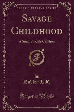 Cover of Savage Childhood