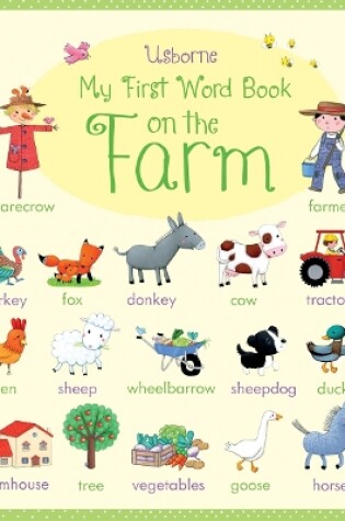 Cover of My First Word Book On the Farm