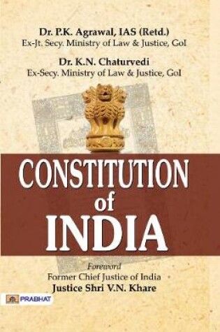 Cover of Constitution of India