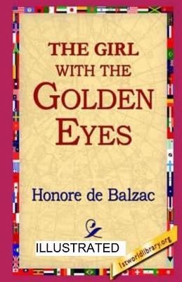 Book cover for The Girl with the Golden Eyes illustrated