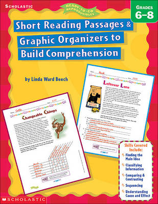 Book cover for Short Reading Passages & Graphic Organizers to Build Comprehension