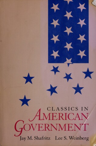 Cover of Classics in American Government