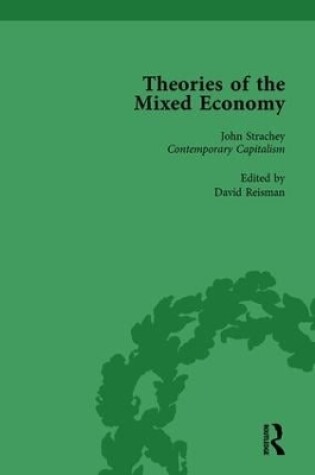 Cover of Theories of the Mixed Economy Vol 8