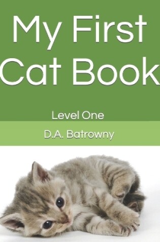 Cover of My First Cat Book