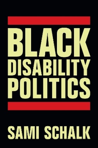 Cover of Black Disability Politics