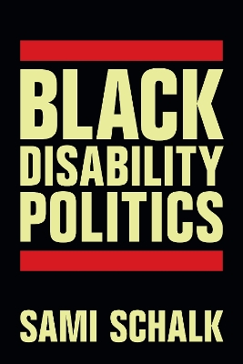 Book cover for Black Disability Politics