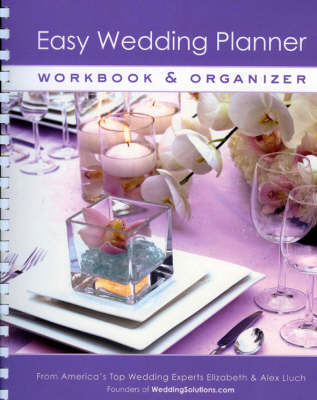 Book cover for Easy Wedding Planner Workbook & Organizer
