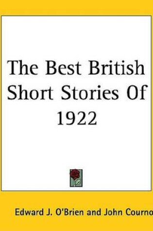 Cover of The Best British Short Stories of 1922