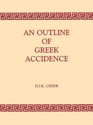 Cover of Outline of Greek Accidence