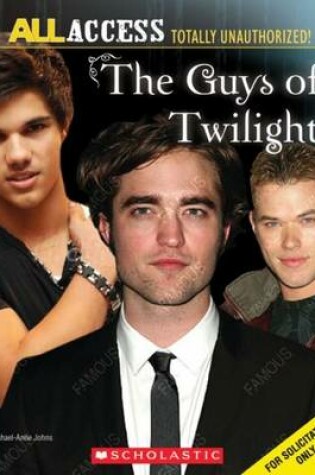 Cover of Guys of Twilight Unauthorized Scrapbook