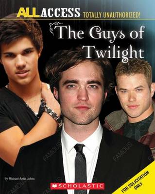 Book cover for Guys of Twilight Unauthorized Scrapbook