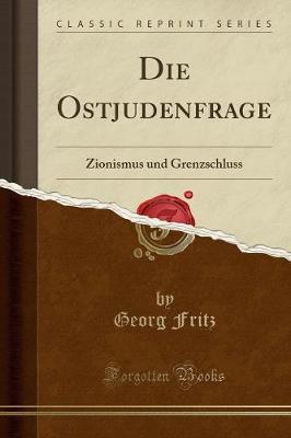 Book cover for Die Ostjudenfrage