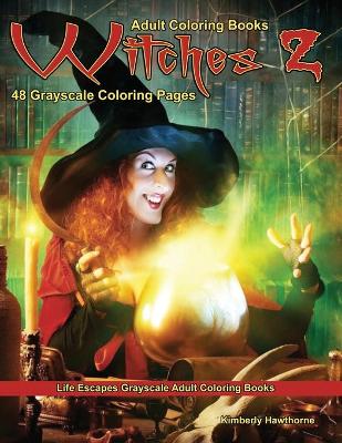 Cover of Adult Coloring Books Witches 2