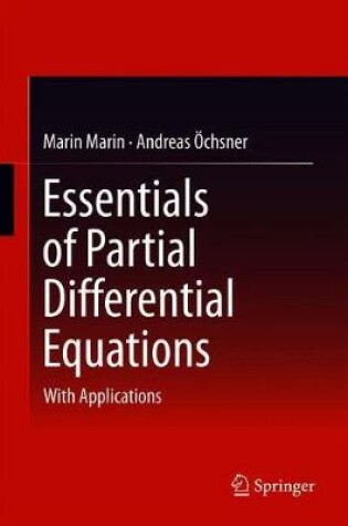 Cover of Essentials of Partial Differential Equations