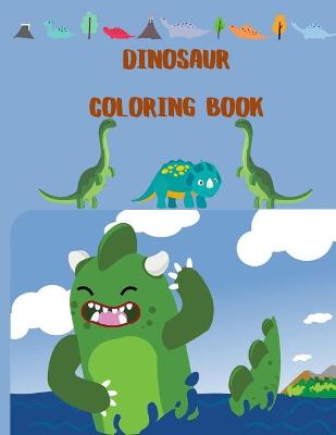 Book cover for Dinosaur Coloring Book