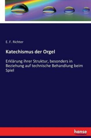 Cover of Katechismus der Orgel