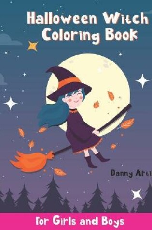 Cover of Halloween Witch Coloring Book