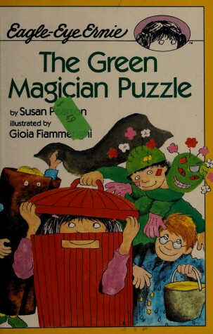 Book cover for The Green Magician Puzzle