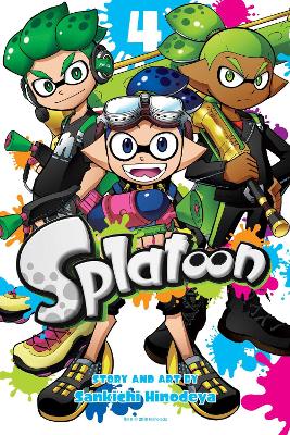 Book cover for Splatoon, Vol. 4