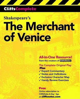 Book cover for Cliffscomplete Shakespeare's the Merchant of Venice