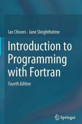 Cover of Introduction to Programming with Fortran