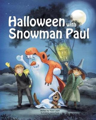 Book cover for Halloween with Snowman Paul