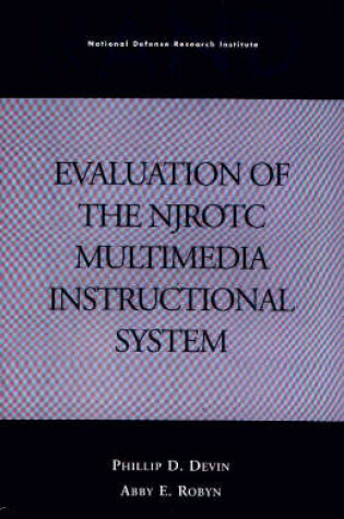 Cover of Evaluation of the NJROTC Multimedia Instructional System