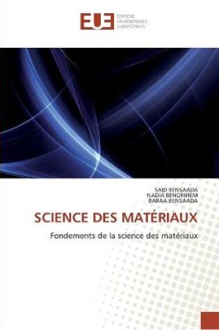 Cover of Science des materiaux