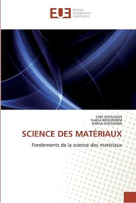 Book cover for Science des materiaux