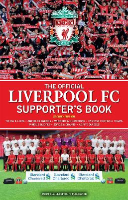 Book cover for The Official Liverpool FC Supporter's Book