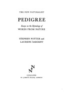 Cover of Pedigree