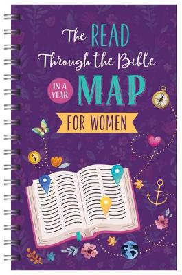 Book cover for The Read Through the Bible in a Year Map for Women