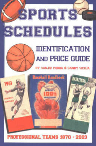 Cover of Sports Schedule Identification and Price Guide