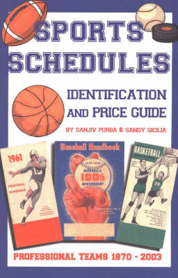 Book cover for Sports Schedule Identification and Price Guide