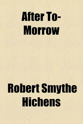 Book cover for After To-Morrow