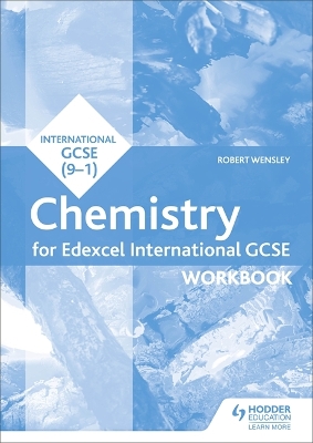 Book cover for Edexcel International GCSE Chemistry Workbook