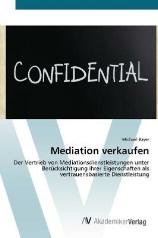 Cover of Mediation verkaufen