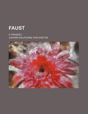 Book cover for Faust (Volume 2026); A Tragedy