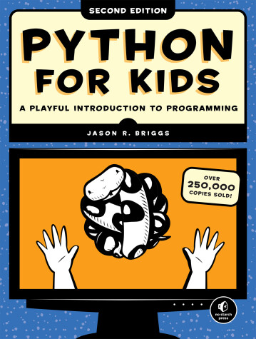 Book cover for Python for Kids, 2nd Edition