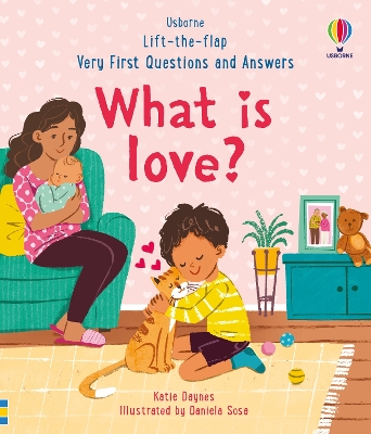 Book cover for Very First Questions & Answers: What is love?