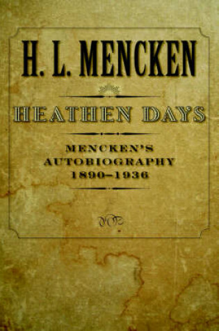 Cover of Heathen Days