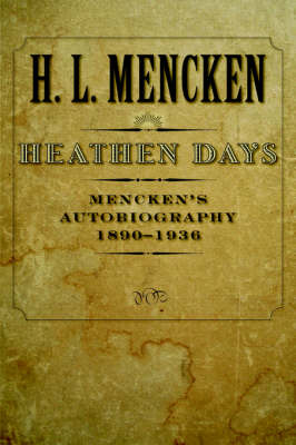 Book cover for Heathen Days