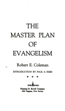 Book cover for Master Plan of Evangelism